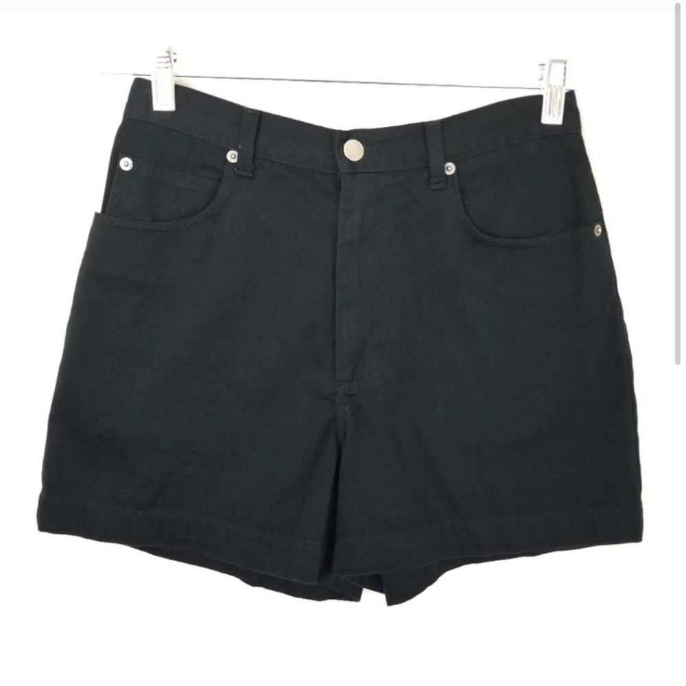 Banana republic black high waisted shorts